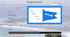 Desktop Screenshot of eglinyachtclub.org