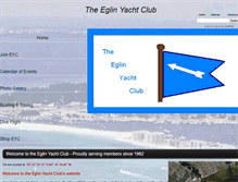 Tablet Screenshot of eglinyachtclub.org